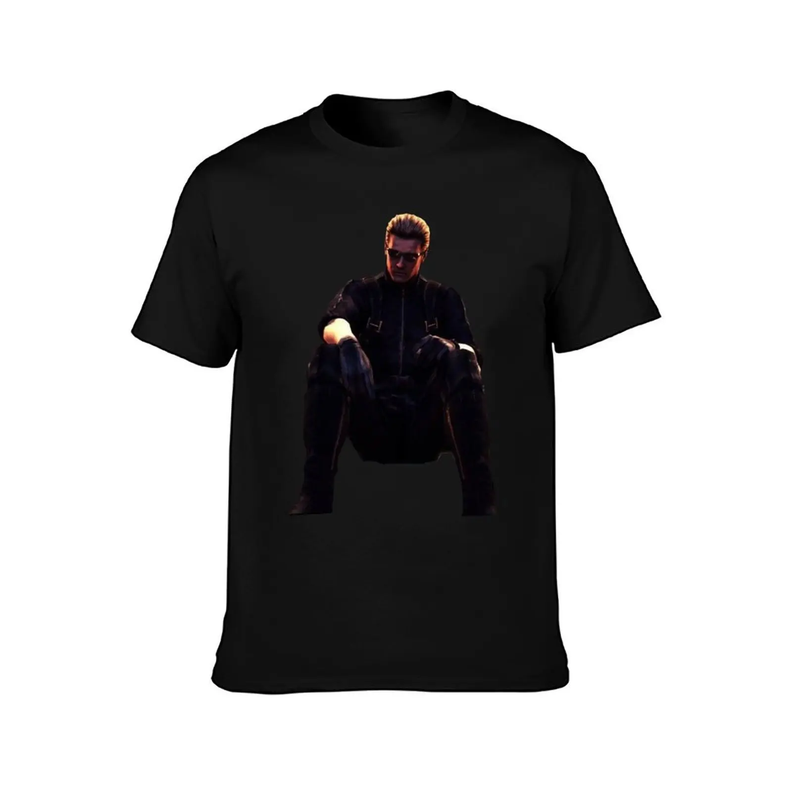 Resident Evil 4 Albert Wesker T-Shirt customs design your own vintage anime shirt summer clothes shirts men graphic