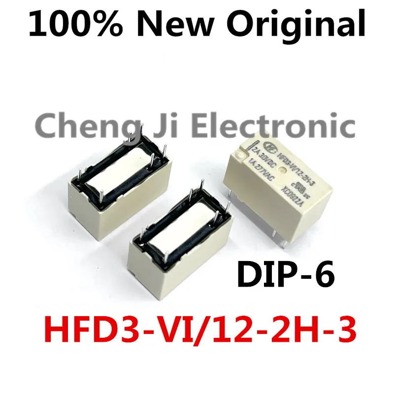 

5PCS/Lot HFD3-VI/12-2H-3 DIP-6 New original relay HFD3-VI-12-2H-3