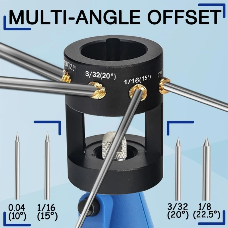 Welding Electrode Sharpener with Several Guide Openings, Corded Electric Handheld Tool for Welding Tip Preparation, 110 V Power