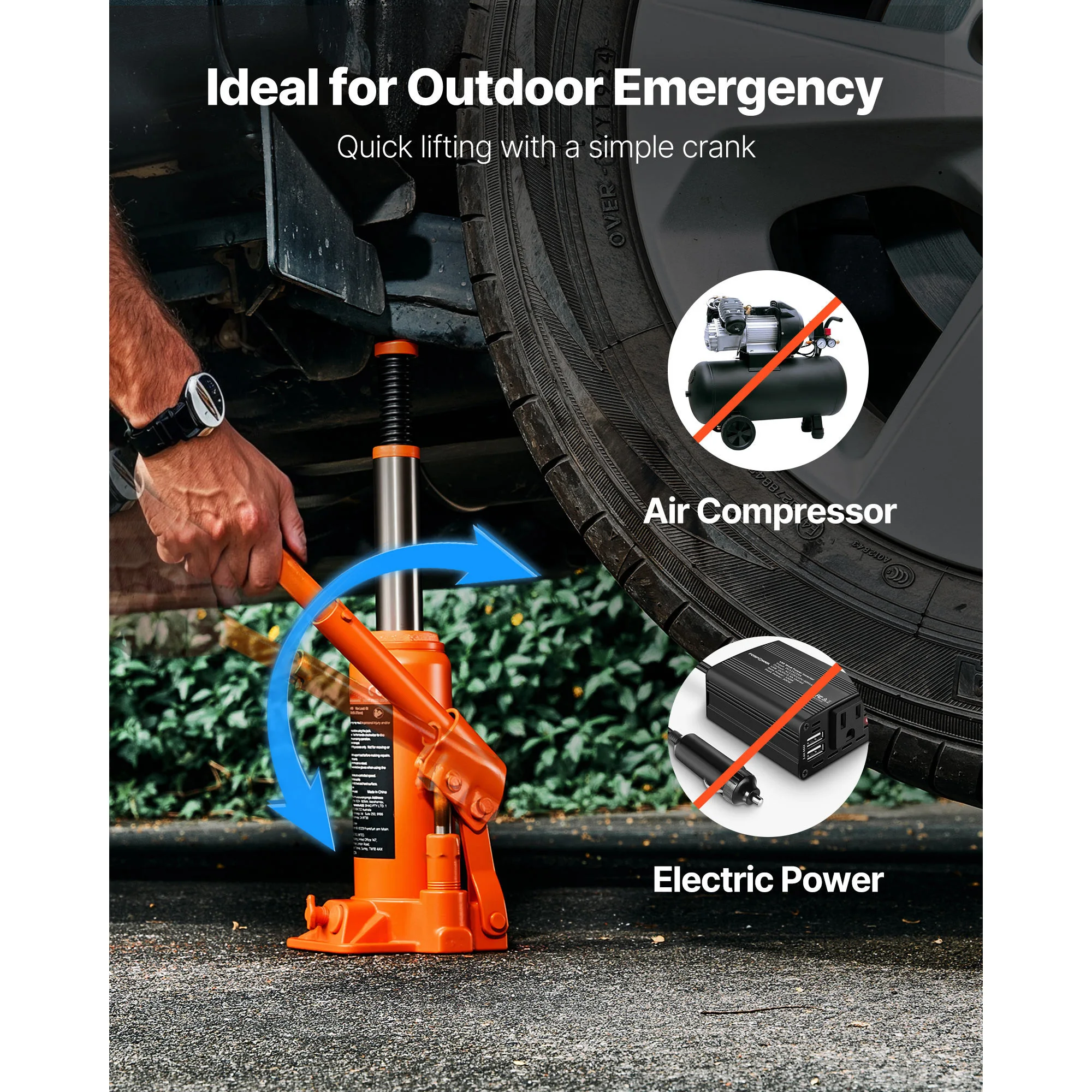 SucceBuy Hydraulic Bottle Jack 4