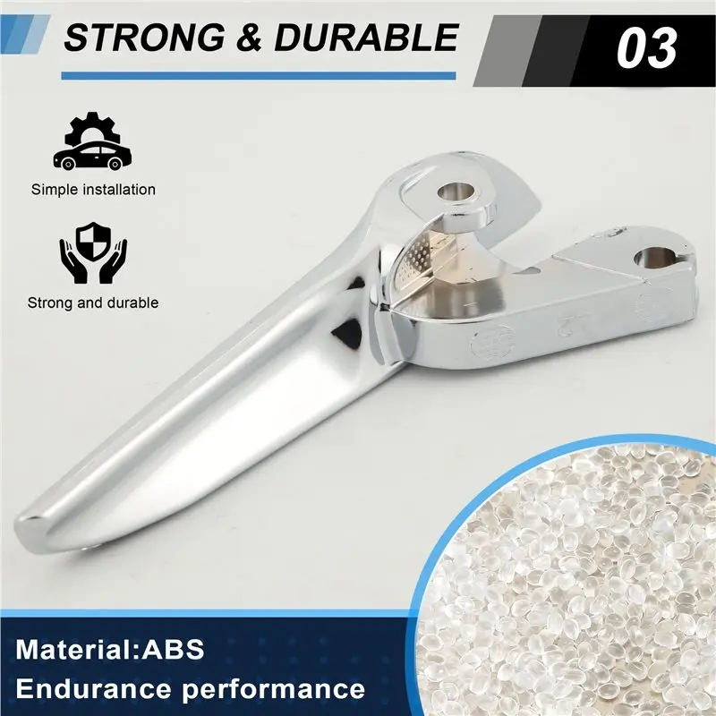 A67K-ABS Chrome A Pair Car Inner Door Handle Bezel Cover For Vauxhall Opel Insignia 2009-2015 Accessories