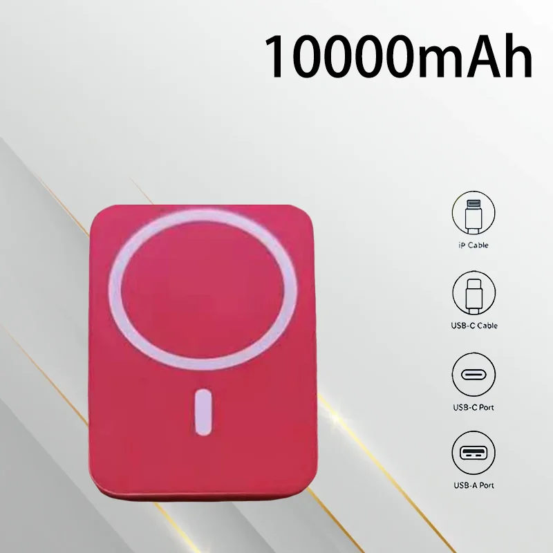 

Mini Power Bank New Outdoor Portable Mobile Power Supply Large Capacity Mobile Phone Universal 10000 Compact Power Bank