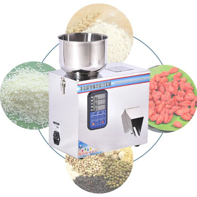 Powder Filling Machine Particle Dispenser Curry Powder Chili Powder Seasoning Mix Automatic Quantitative Packaging Machine