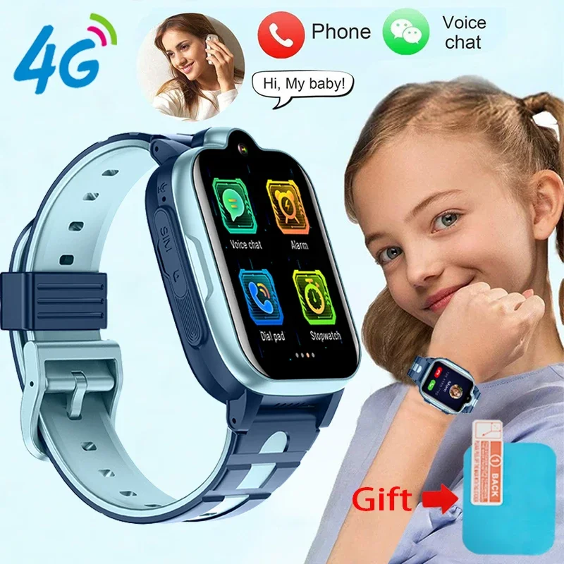 

Xiaomi Mijia Kid Smart Watch Children Video Call GPS SOS SIM Sports Bracelet Alarm Clock 4G Kids Sound Smarwatch for Android IOS