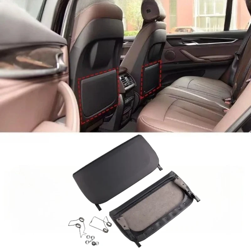 

Car Interior Left Right Seat Backrest Storage Leather Pocket Cover Trim For BMW X5 G05 X6 G06 X7 G07 2019-2023