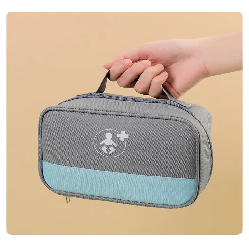 Home Medicine Storage Bags Portable First Aid Bag Outdoor Medical Pouch Travel Rescue Pack Portable Oxford Cloth Curative Box