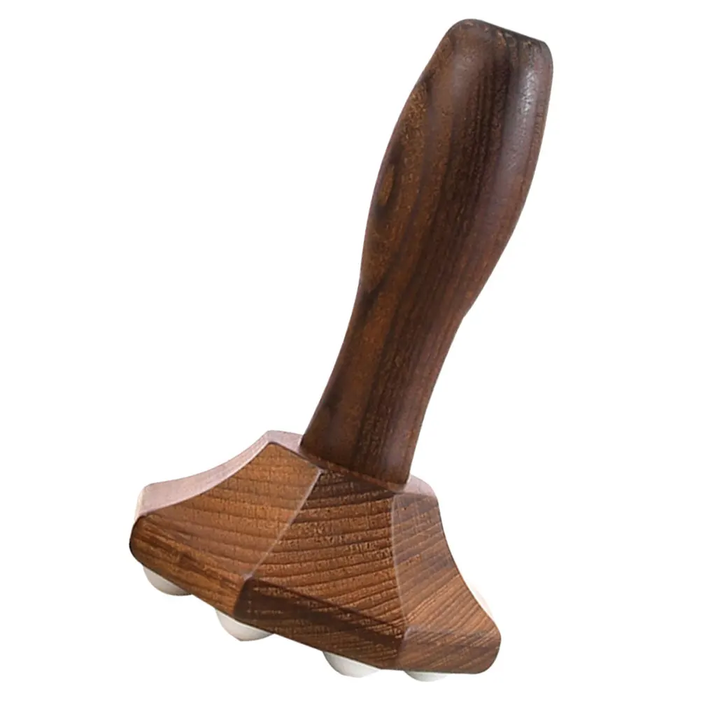 

Massage Roller Ball Lymphatic Body Tool Wood Scrubbing Manual Back Therapy Lightweight Portable Muscle Pain Relief