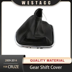 Gear Shift Gaiter Boot Cover for Chevrolet Cruze 2009 - 2014 Gear Collars Leather Protector Accessories