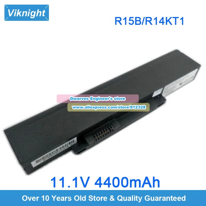 11.1V 4400mAh 48Wh R14KT1 Battery R15B #8750 SCUD for Averatec 3150H R15GN 3220H Durabook D13RY D14E1 S14Y SYS-D14RM