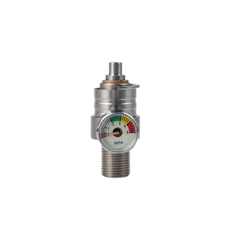 

PCP Air Fill Valve High Pressure Filling Adapter Stainless Steel 30mpa/300bar/4500psi