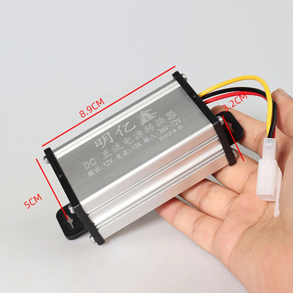 Voltage Current Converter For Electric Bicycle Voltage Converter Adapter Transformer DC 36-72V To 12V/10A/30A Voltage Converter