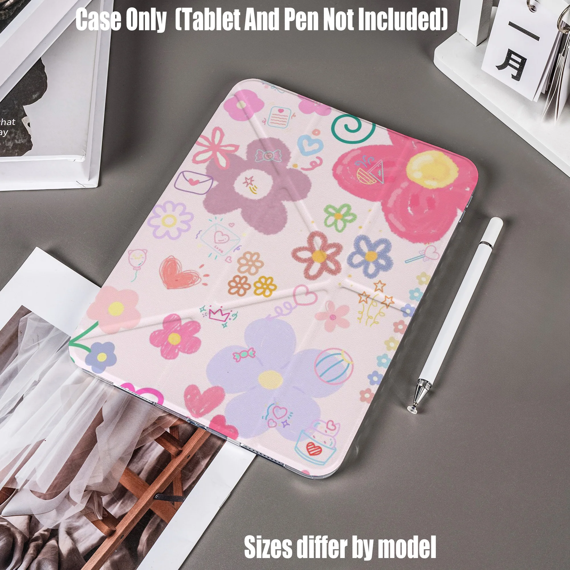 Premium TPU Tablet Case for Samsung and Apple All Models Slim Fit Protective Cover，Shockproof Lightweight Durable