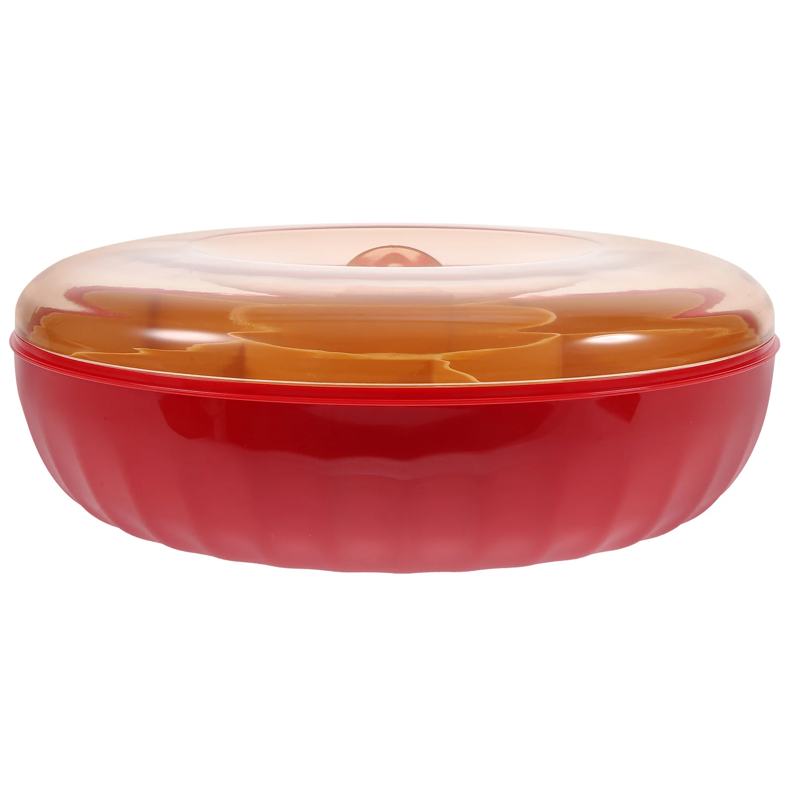 

Fruit Nut Snack Box Pp Material Compartment Design Large Capacity Serving Tray For Kitchen Picnic Wedding Dried Fruit