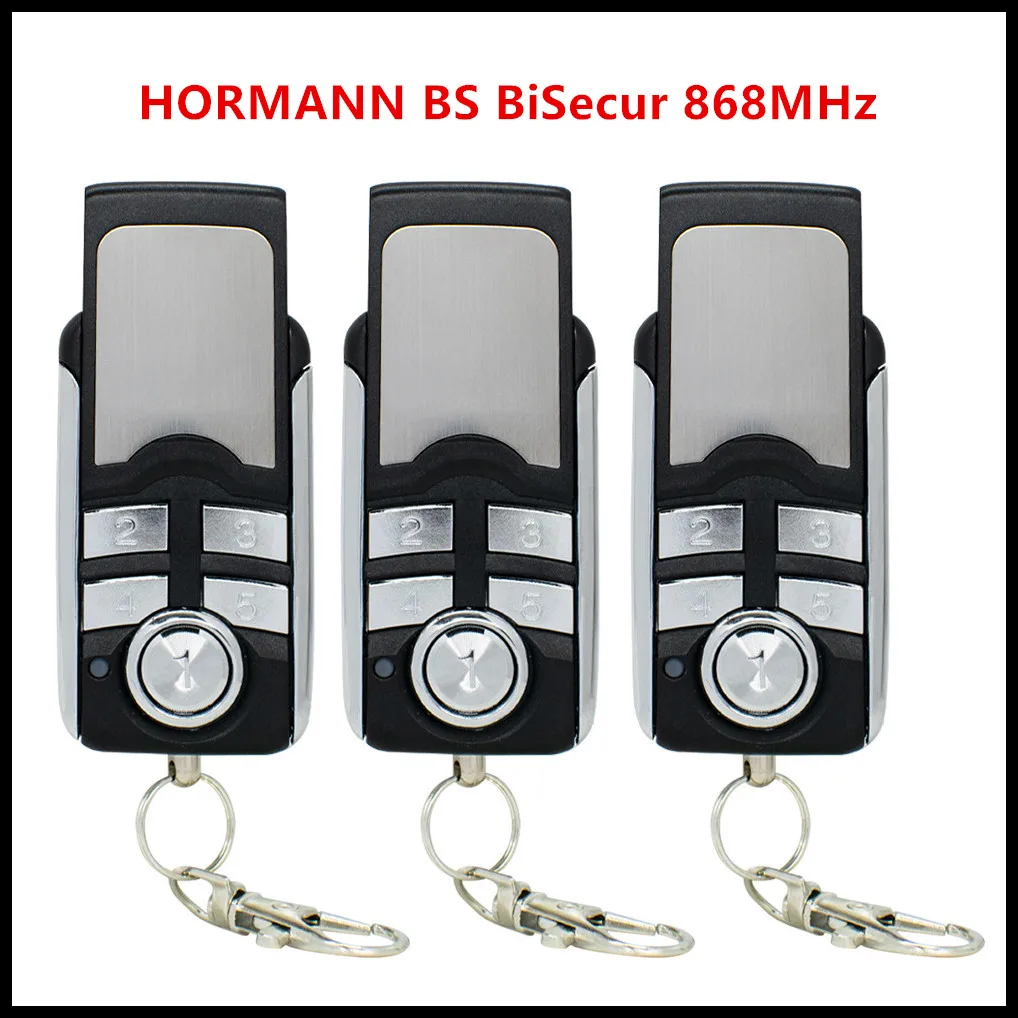 HORMANN BS BiSecur 868MHz Garage Door / Gate Remote Control HORMANN HSE4 HSE2 HSE5 HSE1 HS1 HS4 HS5 HSP4 HSD2 868 BS