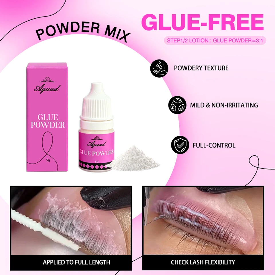 New Korean Lash Lift Kit Cysteine Semi-Permanent Eyelash Lifting Perming Lotion Glue Powder Curly Lash Beauty Salon Home Use Kit - view 4