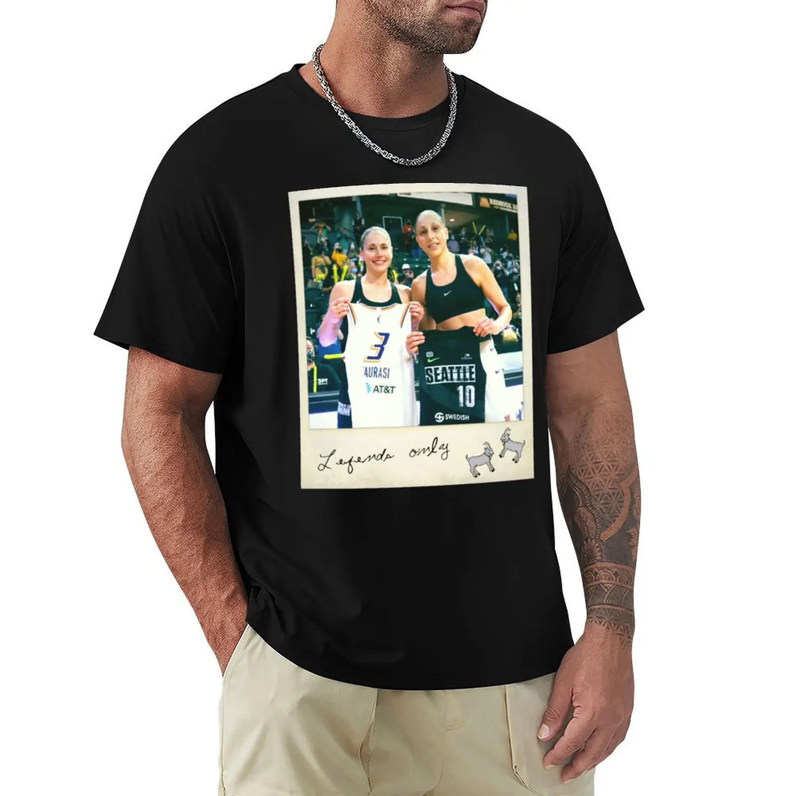 

GOAT x2 T-Shirt Summer Fashion Casual Tee Shirt