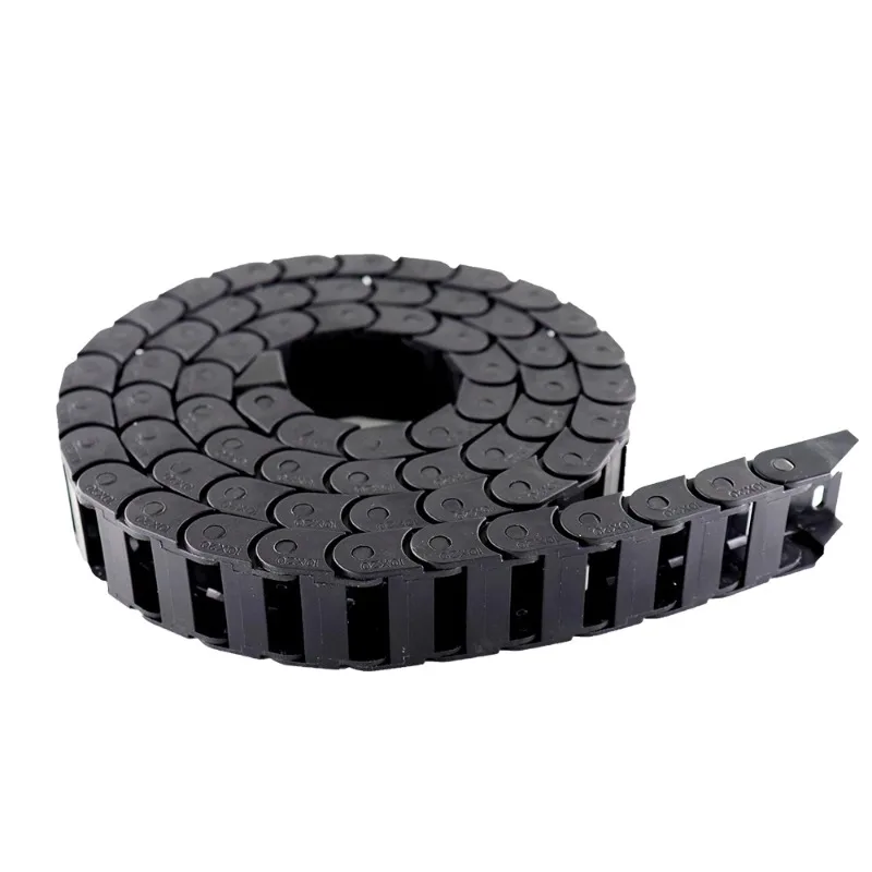 Suitable for CNC engraving and milling machine 10 x 20mm L1000mm cable drag chain rack with end connectors