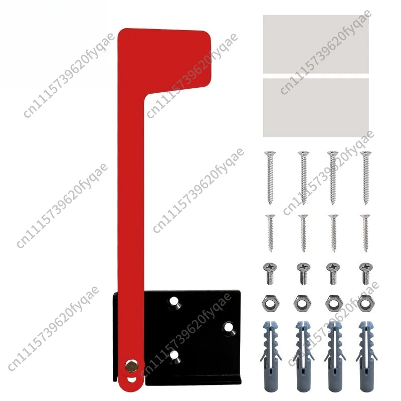 Stainless Steel Metal Mailbox Small Red Flag Indicator Rotatable Mail Logo