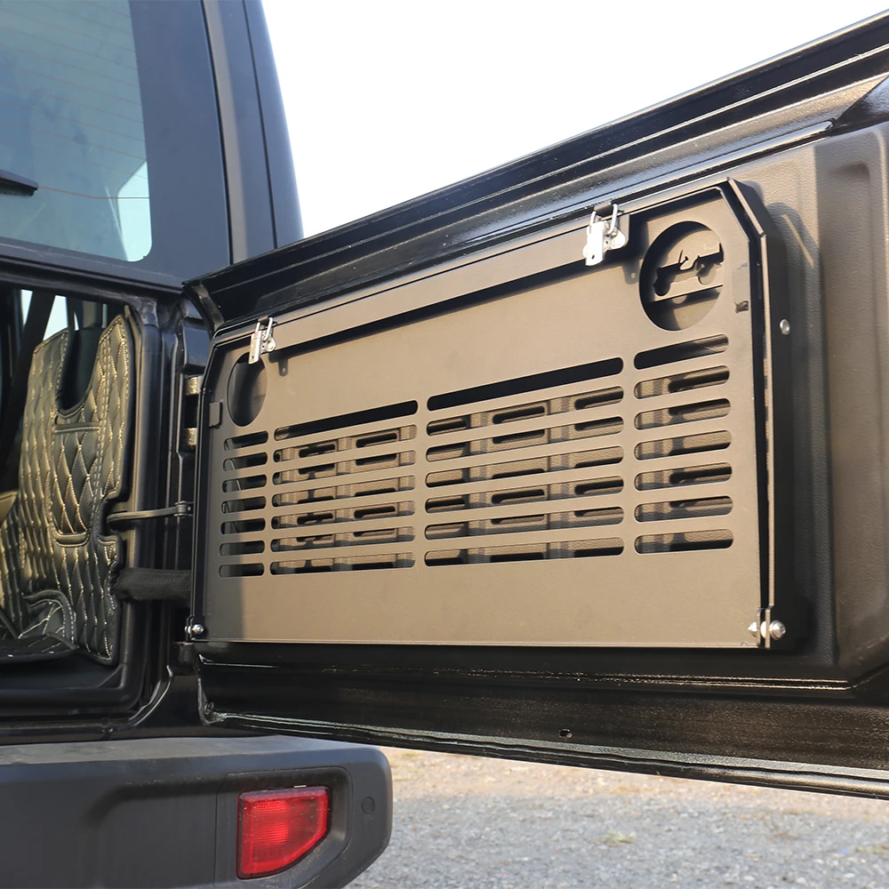 Lantsun JL1042 tailgate plate for jeep for wrangler JL steel tailgate table partition