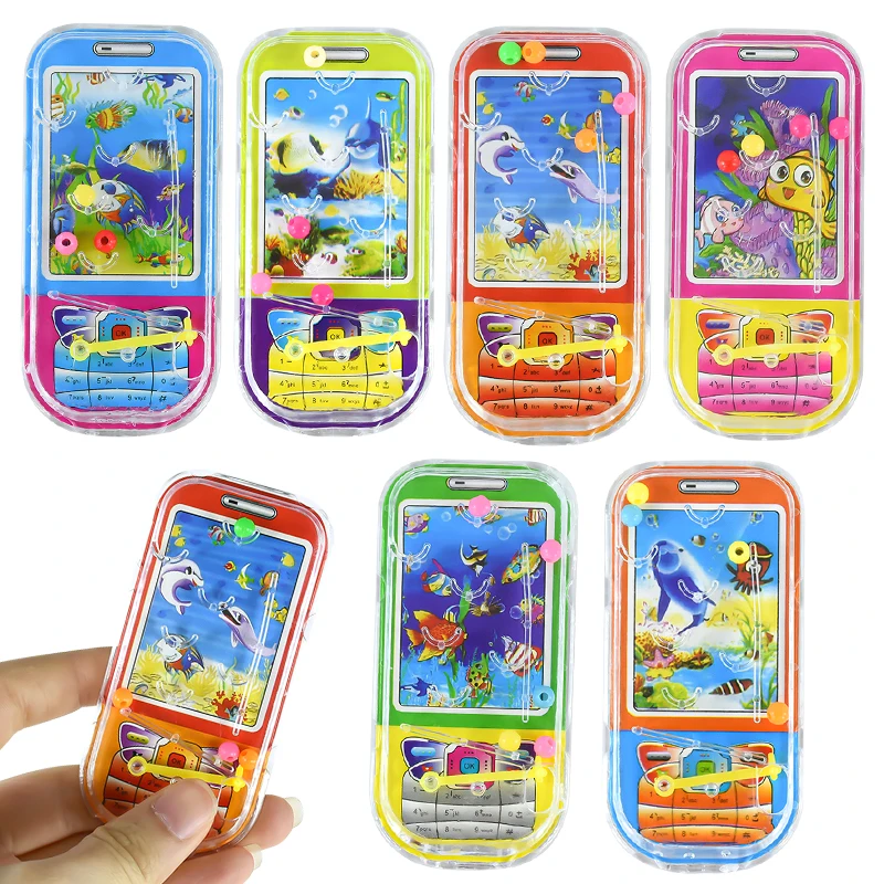 10 قطعة كرة القدم البلاستيكية عشوائية المحيط المتاهة المحمول لوحة الكرة والدبابيس الاطفال اللعب حفلة عيد ميلاد هدية لغز لعبة الدعامة بيناتا حشو #4