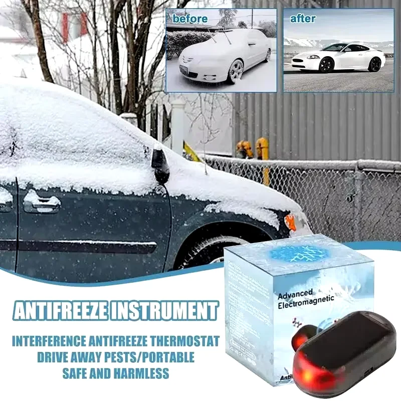 Electromagnetic Molecular Interference Anti Freeze Device Ice Snow Removal Deicing Instrument Tool Portable for Car Window Glass