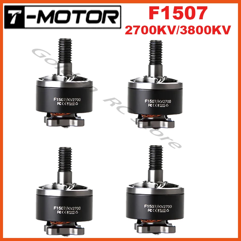 T-Motor F1507 1507 2700KV 3-6S3800KV3-4S Brushless Motor for Cinewhoop RC Drone FPV Racing CineWhoop BetaFPV