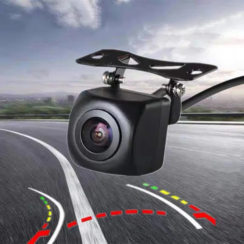Intelligent HD Reversing Track Line Fisheye CCD Reversing Camera 12V1 Waterproof Night Vision Full Color 1080P