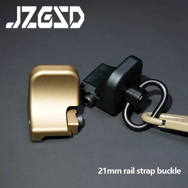 

Tactical Quick Detach Thumb Buckle QD Sling Steel Mount Attachment Adapter Fit 20mm Rail Hunting Tool Buckle Clip Accessorie