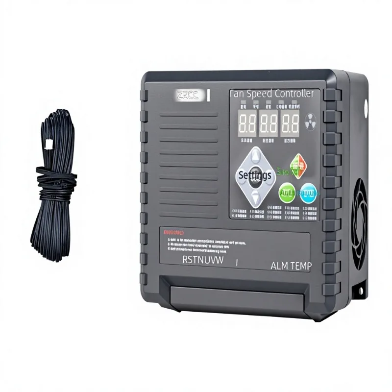 ZECC-11 Inverter Negative-Pressure Fan Frequency Controller Compact Three-Phase 380V 1.5kW Motor Speed Regulator