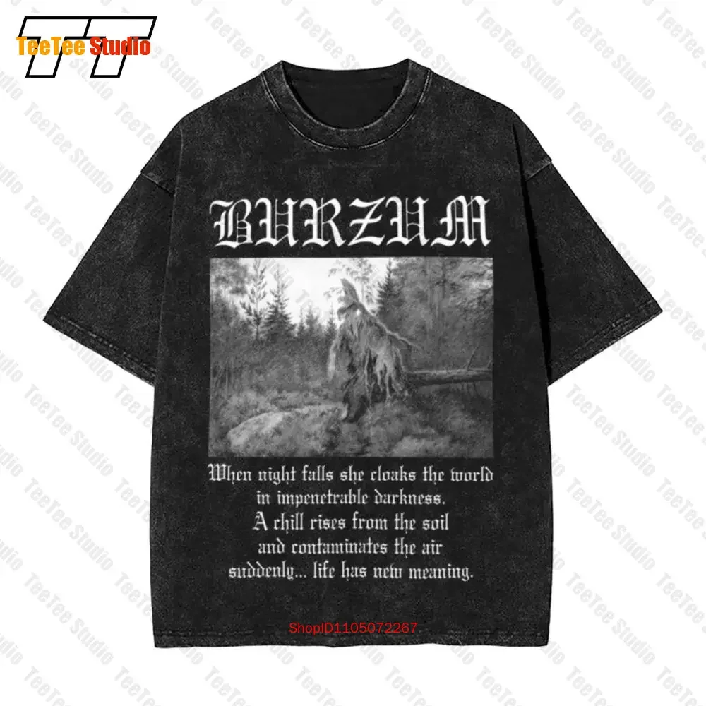 Burzum 'Filosofem' Black Vintage Oversized T-Shirt CJVM