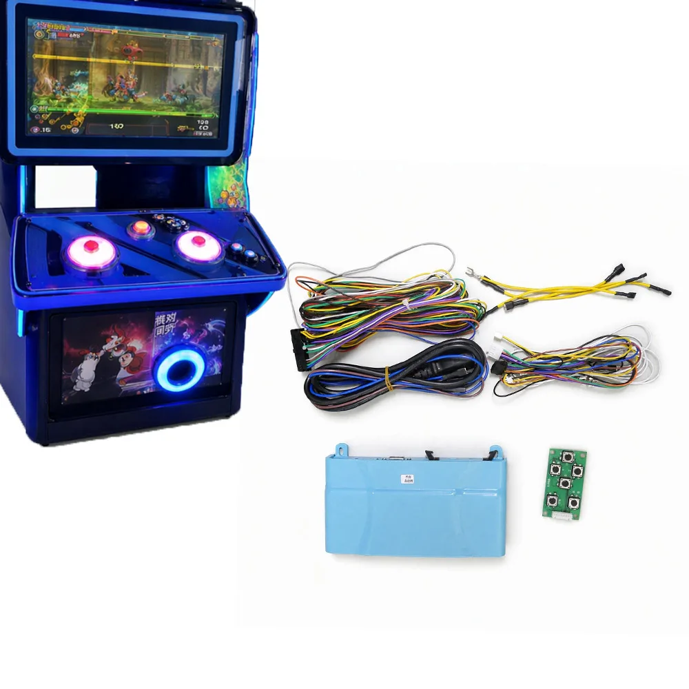 Arcade Impact/Hitting Games Include A Mainboard, Wiring, And A Settings Board; Suitable For Entertainment In Shopping Malls