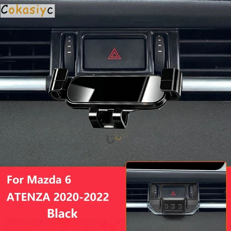 Car Mobile Phone Holder for Mazda 6 ATENZA 2022 2021 2019 Raptor Mounts Bracket GPS Stand Rotatable Support  Accessories