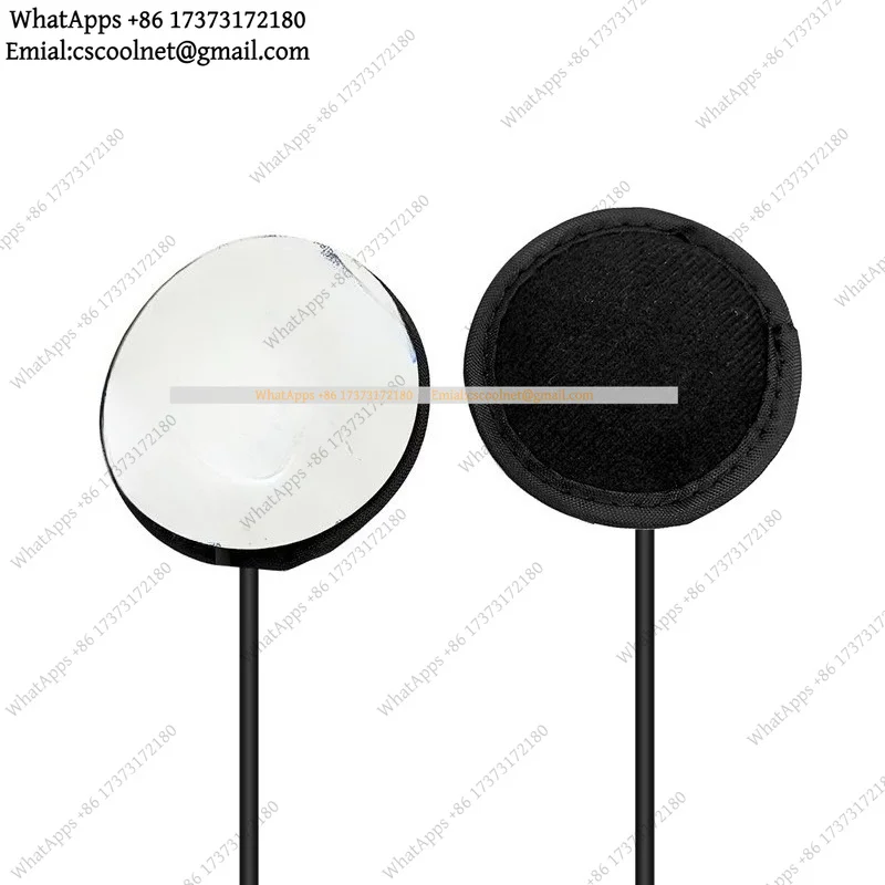 Two Pin Finger PTT Headphone Walkie Talkie Microphone Woki Toki Earphones for Motorcycle Helmet