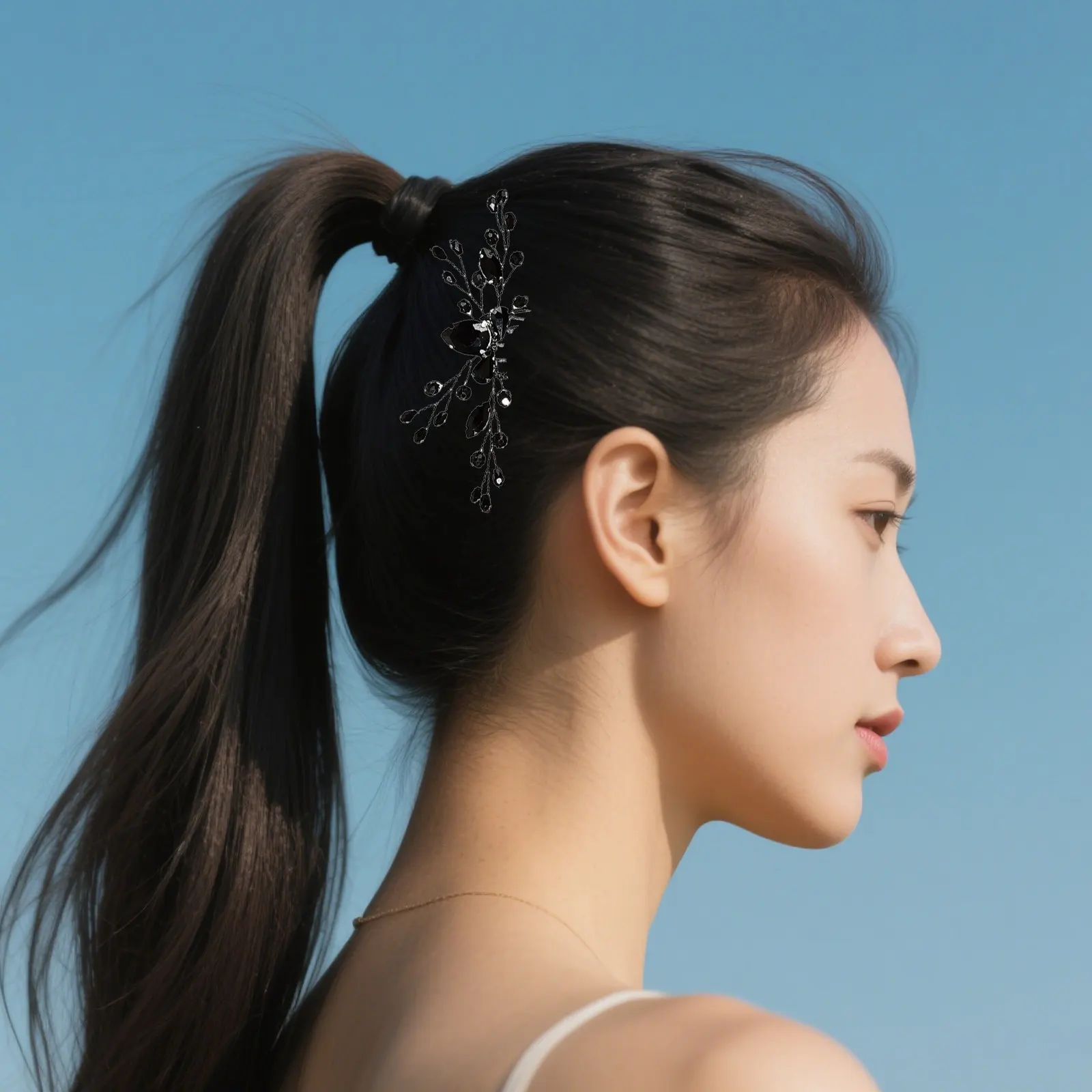 

2 шт. свадебные гребни для волос с кристаллами, винтажные боковые гребни для невесты, удобные, надежные, элегантные