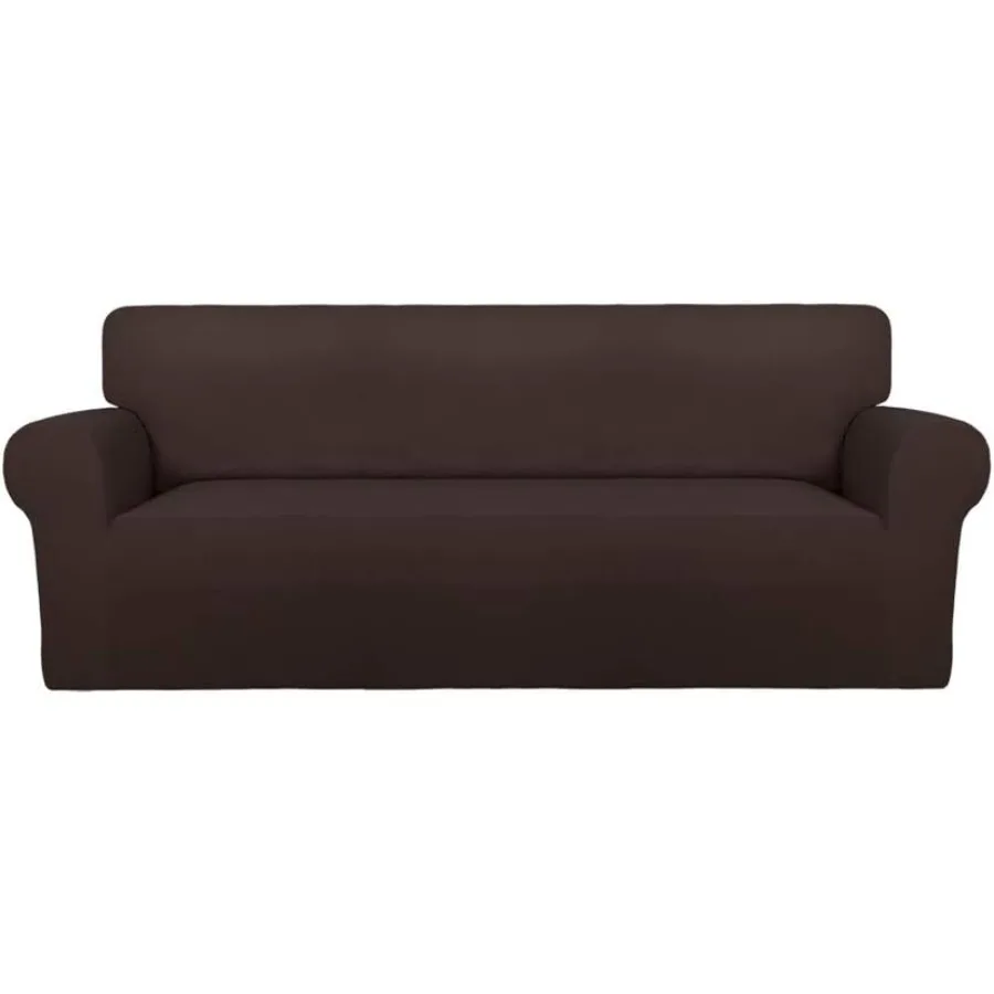 

Super Stretch Sofa Slipcover for Home Use Ultra Soft Spandex Fabric with NonSlip Foam and Elastic Bottom Provides Excellent Pro