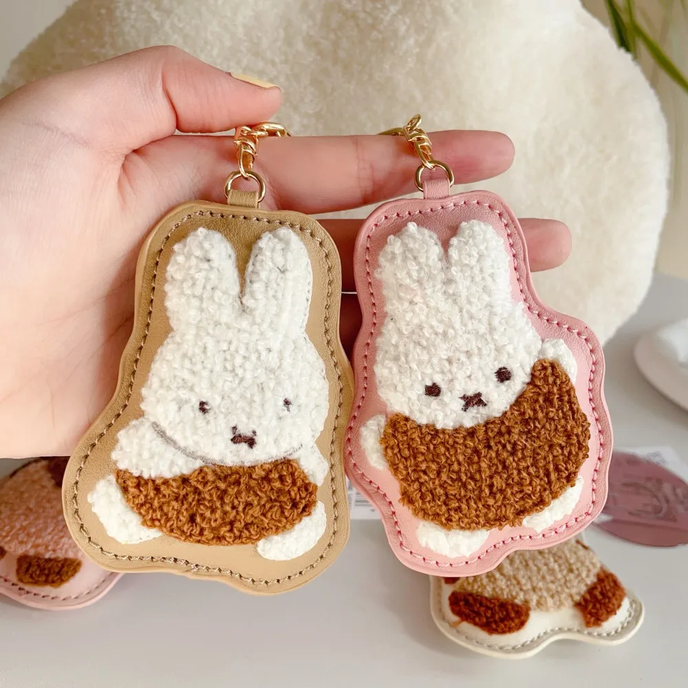 ميفي بوريس لطيف الكرتون رقيق المفاتيح Kawaii أرنب الدب الإبداعية حقيبة قلادة هدية لعبة للفتيات الفتيان