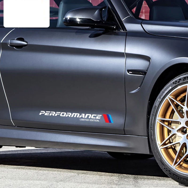 Mperformance-ملصق هيكل السيارة لبي دبليو ، E30 ، E36 ، E39 ، E46 ، E60 ، E61 ، E64 ، E70 ، E71 ، E85 ، E87 ، E90 ، E83 ، F10 ، F20 ، F30 ، e80, M3, M5, 2 #3