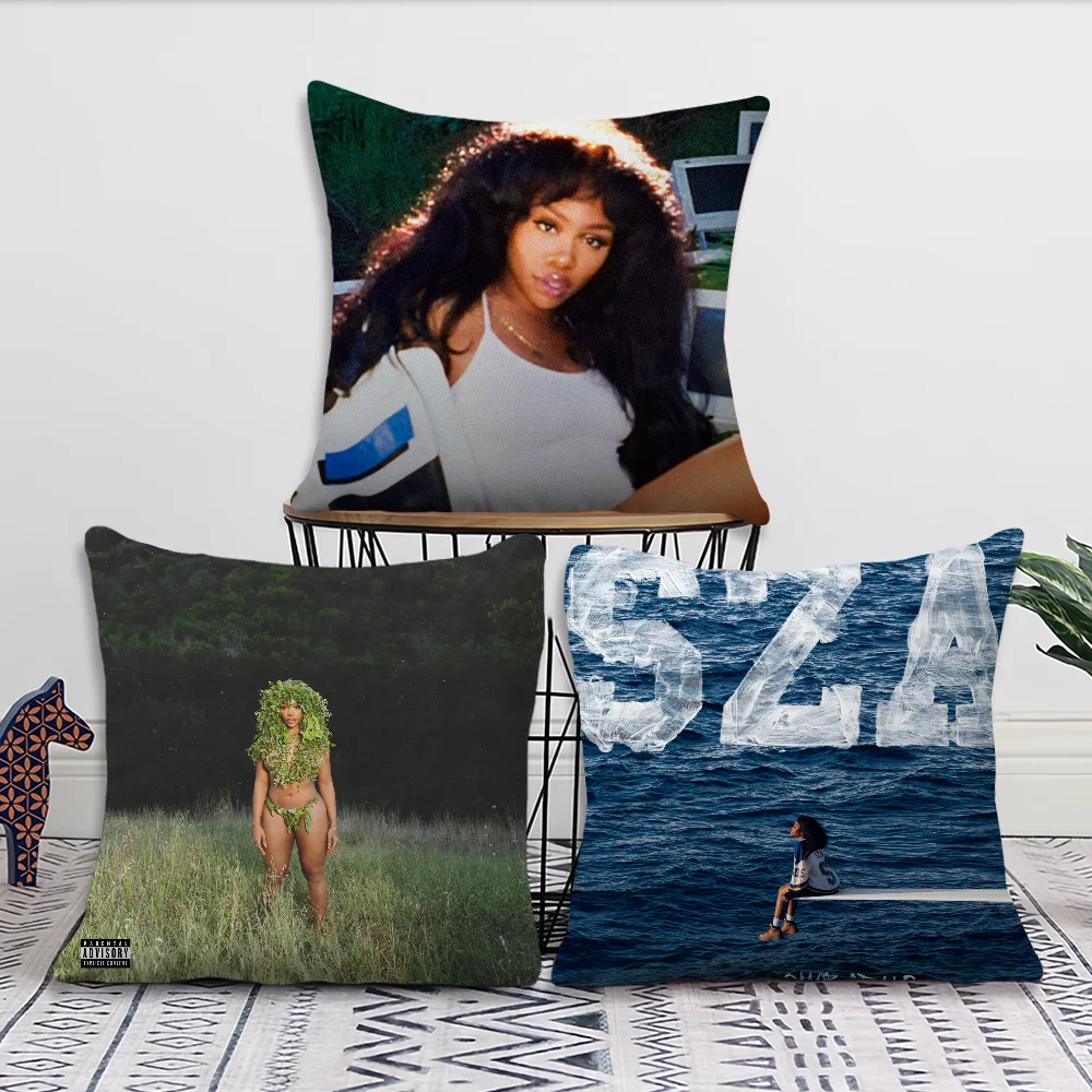 Singer SZA Saturn-Single SOS Lana Pillow Case Home Sofa living Room Office Shop Cover Comfort Decoration Nordic Simplicity