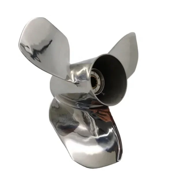 25-60HP 12 X 13 STAINLESS STEEL MARINE OUTBOARD PROPELLER Prop Matched For Boat Engine