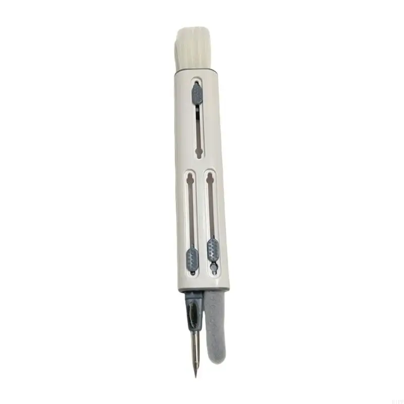 E1PF Electronic Cleaning Pen for Keyboards and Earbuds Multi Purpose for Office