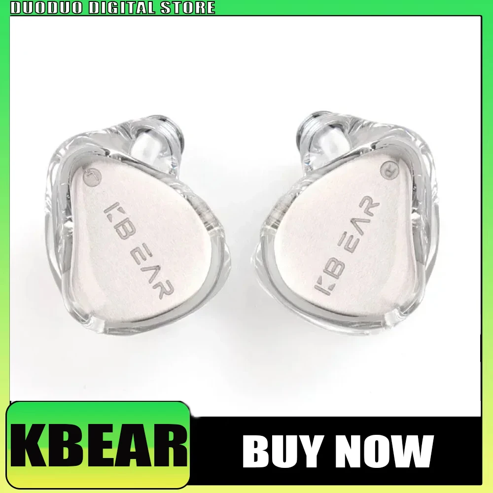 

KBEAR Streamer Sports Earphone 2PIN 0.78MM Single Dynamic in-Ear HiFi Headphones 10MM PEK Diaphragm DD 5N Wire Music Iem Earbuds