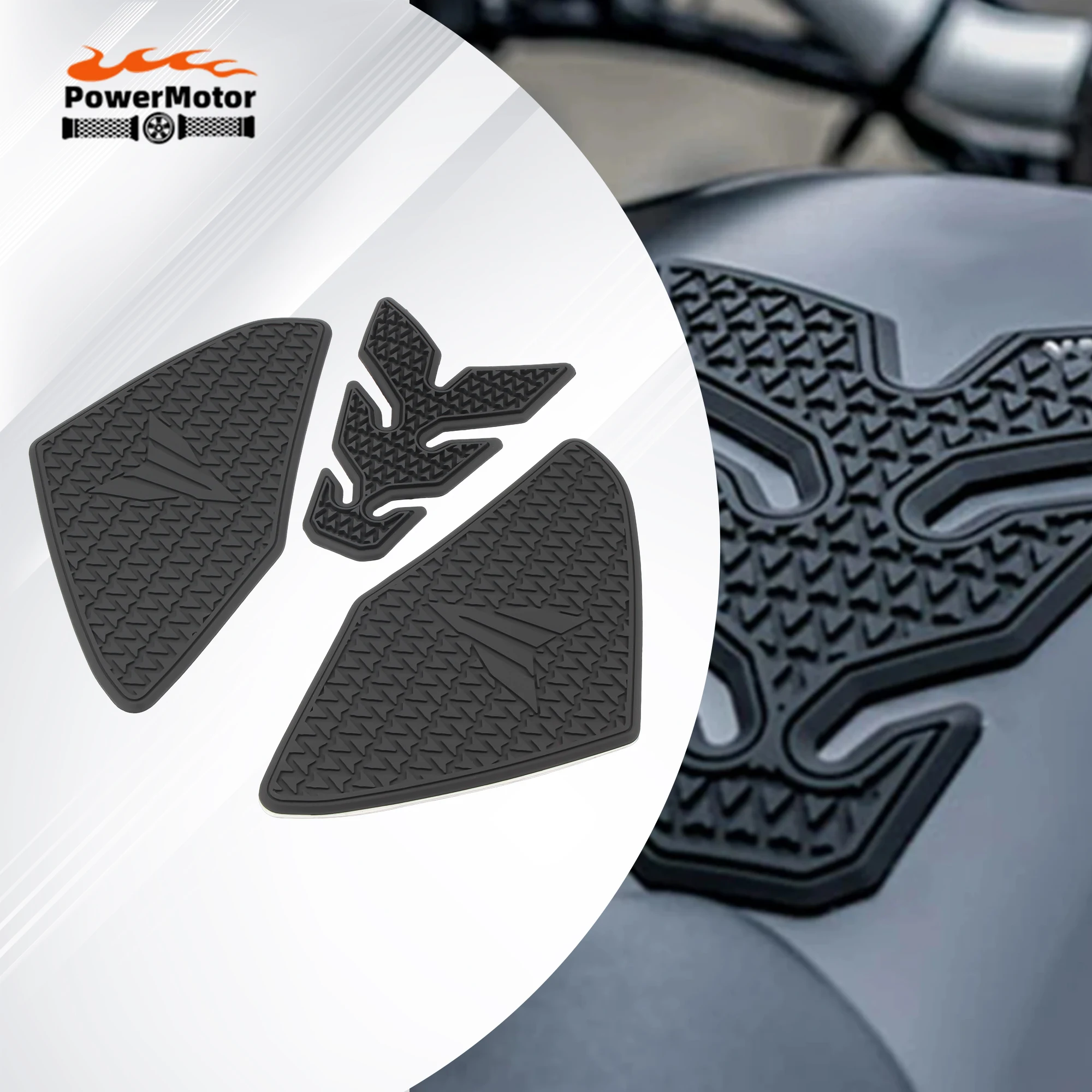 

FOR YAMAHA MT-09 MT09 2023 2024 Motorcycle Rubber Sticker Fuel Tank Waterproof Anti-Slip Protective Pad Modification Accessories