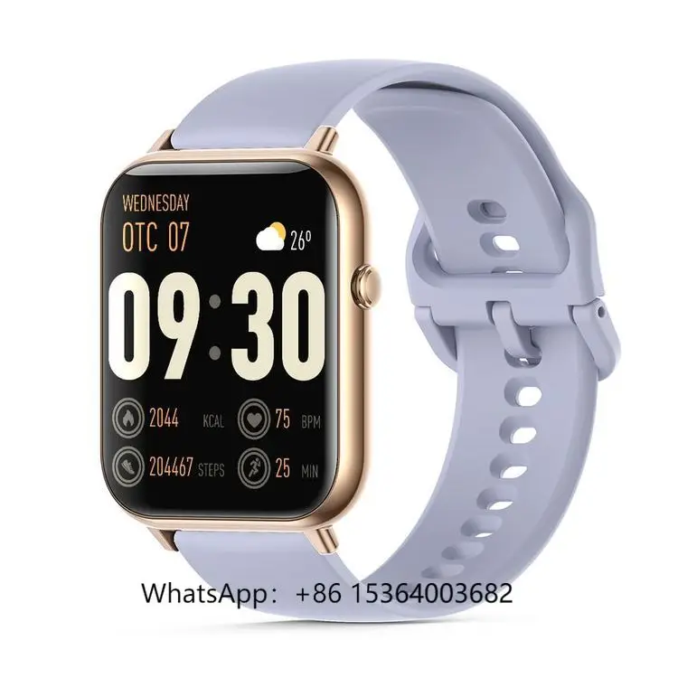 

TJXL-High Quality IP67 Waterproof Sports Smart Watch for Women Men Fitness Tracker IOS Operation System TFT Display Calendar Fun