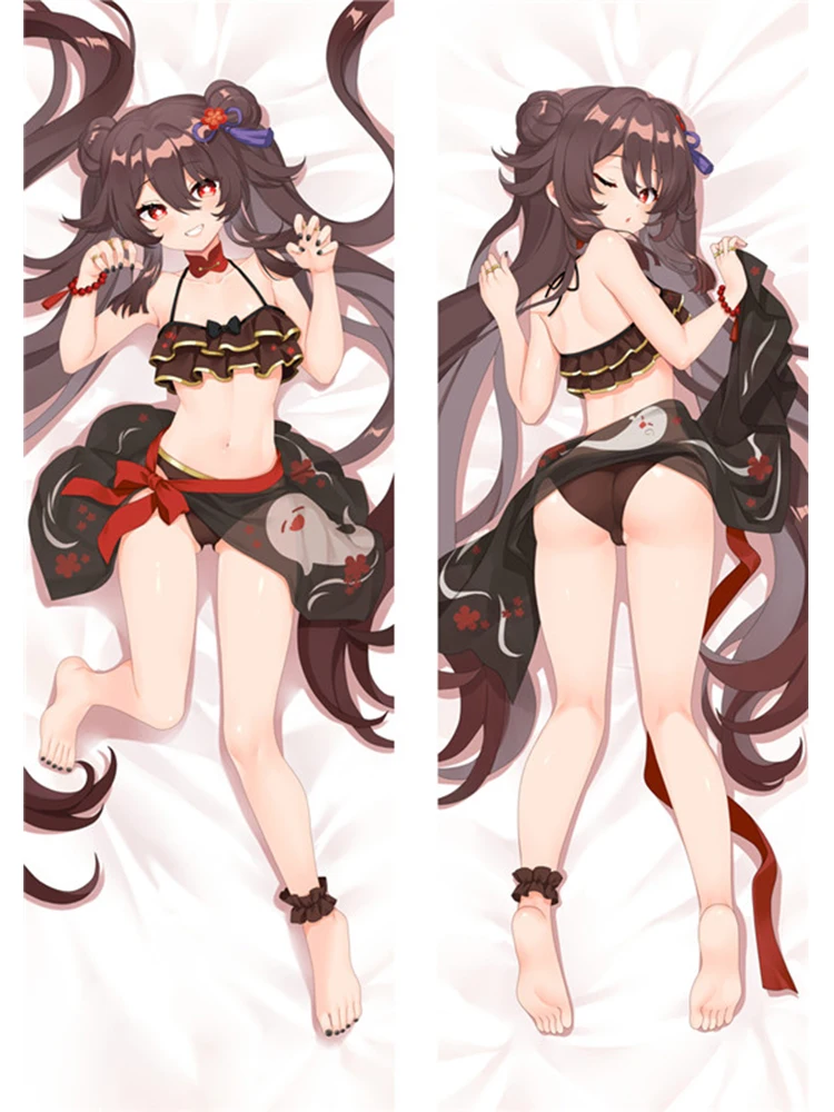 

Dakimakura Anime Hutao Double-sided Pillow Cover Print Life-size body pillows cover Adult pillowcase 2024