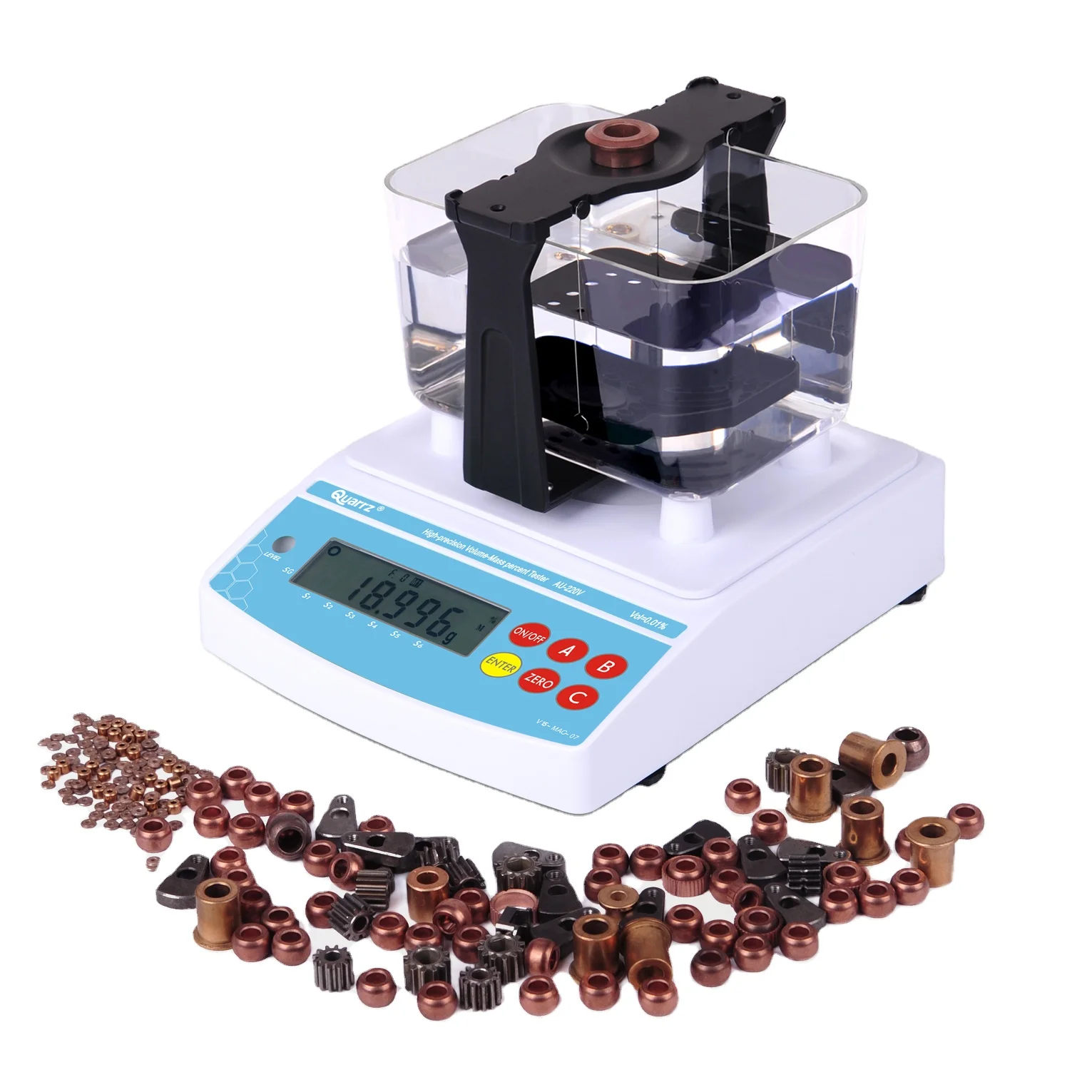 

Digital Porosity Density Meter, Porosity Tester, Materials Volume Testing Apparatus AU-120VP
