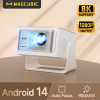 Magcubic Android 14 900ANSI Projector Auto Focus Native 1080P Support 8K With Wifi6 BT5.4 Portable Movie Outdoor HY350Max