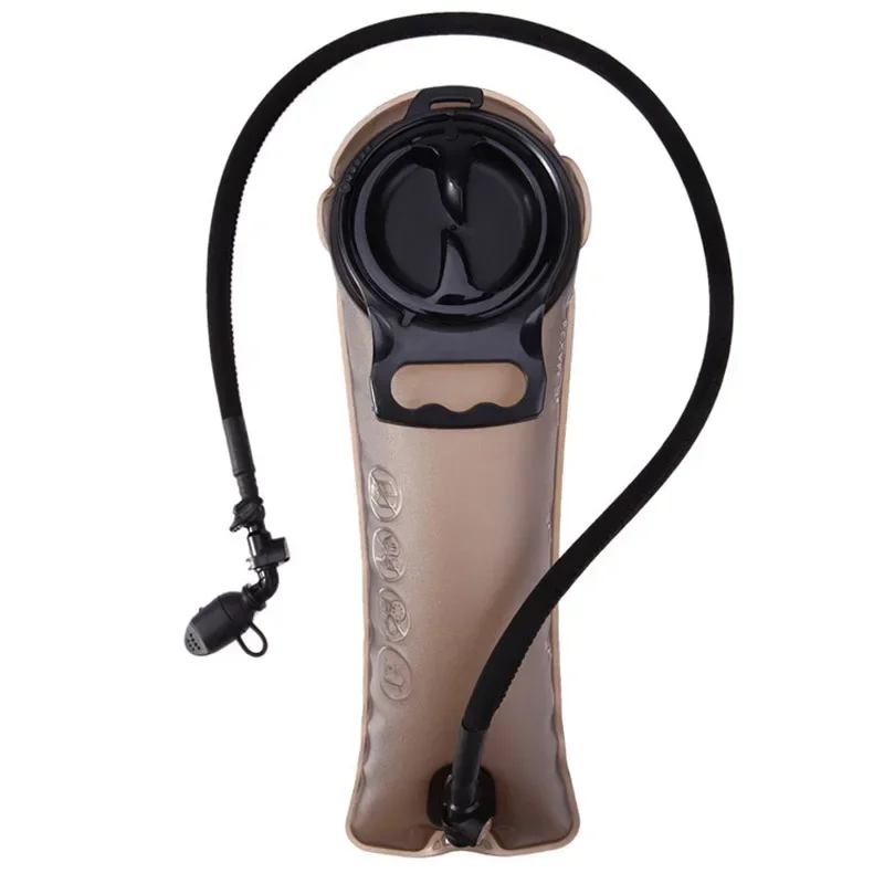 BPA-freie Wasserblase, taktischer Trinkrucksack, 2 l/2,5 l/3 l, eingebauter Wasserbeutel mit Strohhalm, TPU-Material