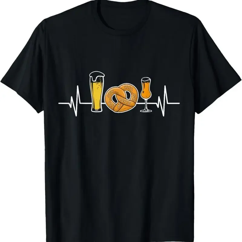Oktoberfest Beer Pretzel Prost Germany Funny German T Shirt
