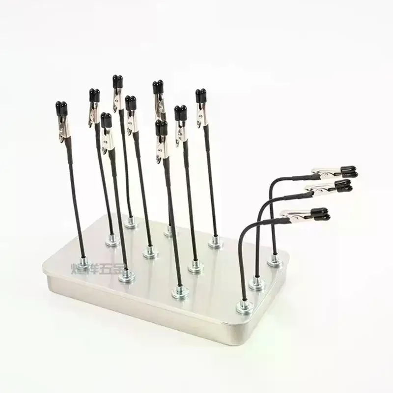 Magnetic Model Painting Clip Stand With 12 Alligator Clips Adjustable Arms For Airbrushing Miniature Hobby DIY Craft Projects