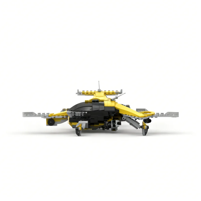 316pcs MOC Ike Probe - Alien Planet Model Building Blocks Christmas Gift Toy Art Creative Display Brick Collection Education